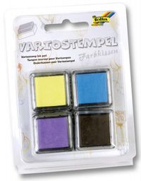 Folia İnk Kahve,Sarı,Mavi.Mor 