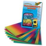 Folia Transparan 22X32Cm 10 Yaprak 100 Gsm Gökkuşağı