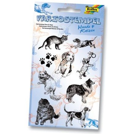 Folia Kedi Köpek Damgalama Şablonu