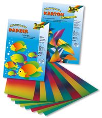 Folia El İşi Kağıdı Gökkuşağı 22X32Cm 10 Tabaka 110 Gsm 