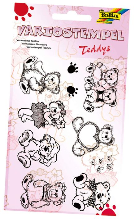 Folia Stampa Set Teddies 