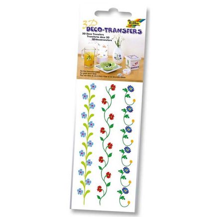 Folia Deco Transfer 6,5X13,5 Cm Bordür Kelebekler