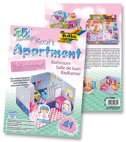 Folia 3D Model Egıtıcı Banyo 41 Parça