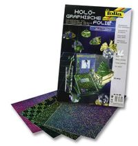Folia Holographic Folyo 23X33Cm 4 Tabaka