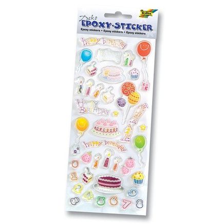 Folia Epoksi Reçine Stiker Set7