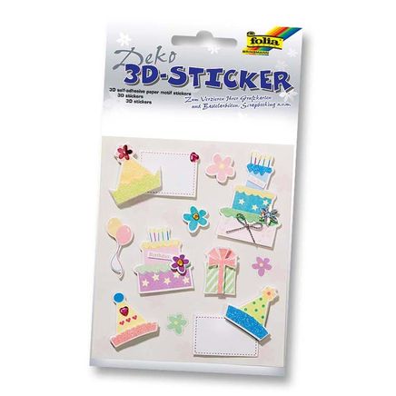 Folia 3D-Stıcker Set6