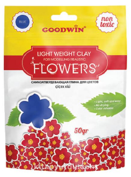 Goodwin Çiçek Kili Mavi 50 Gr