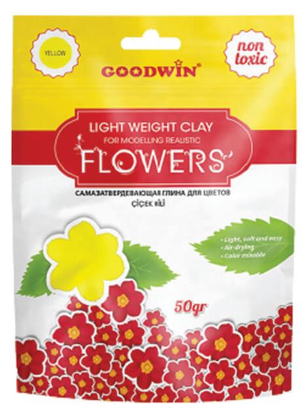 Goodwin Çiçek Kili Sarı 50 Gr