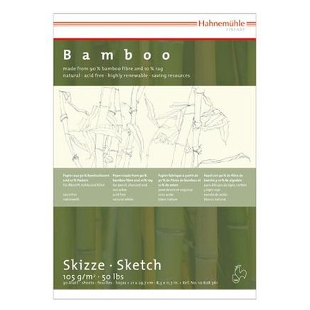 Hahnemülle Bamboo Eskiz Blok A5 105Gsm 30 Yp