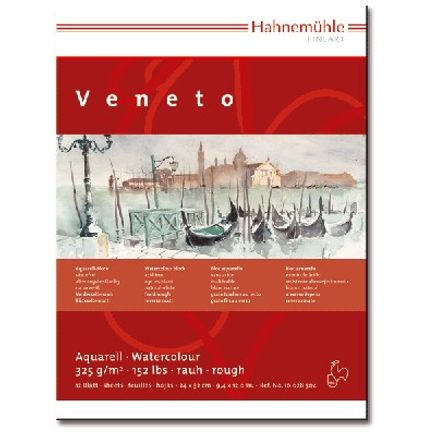 Hahnemülle Suluboya Blok Veneto 325Gsm 24X32Cm 12Sayfa