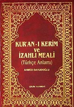 Kur'an-ı Kerim ve İzahlı Meali / Türkçe Anlamı (4 Renk Küçük Boy İnce)