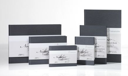 Hahnemülle Nostalgie S.Boook Portre Biçimi190Gsm A4 40Yp