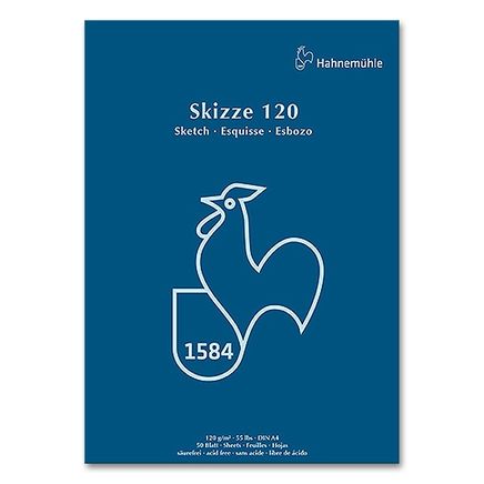 Hahnemülle Sketch Pad Promotion 120Gsm A3 50Sheets