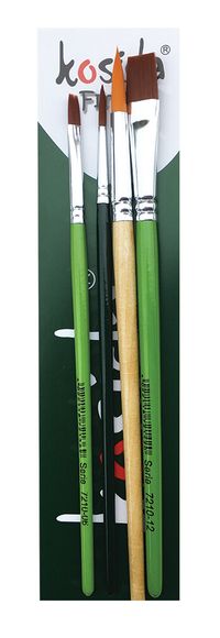 Kosida Okul Fırça Seti 7200(4+8) 7210(6+12)