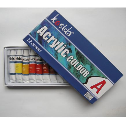 Kosida Akrilik 12Renkx12Ml Tüp
