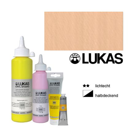 Lukas Studio Akralik Boya Aprıcot 75 Ml