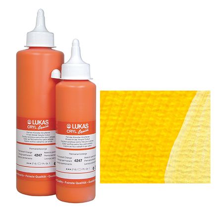 Lukas Liquid Akralik Boya Perm. Sarı-Açık 250Ml