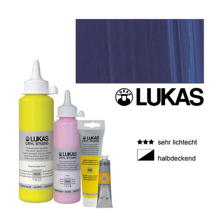 Lukas Studio Akralik Boya Phthalo Mavi 75Ml