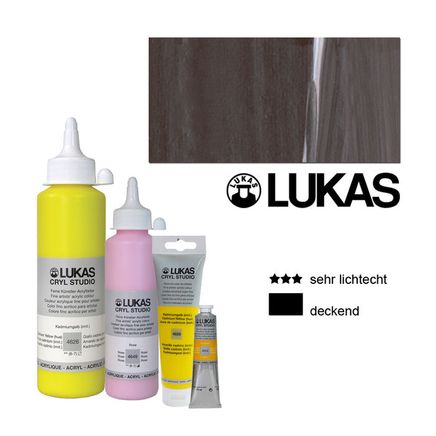 Lukas Studio Akralik Boya Burnt Umber 250Ml