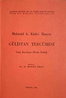 Gülistan Tercümesi & Giriş İnceleme Metin Sözlük