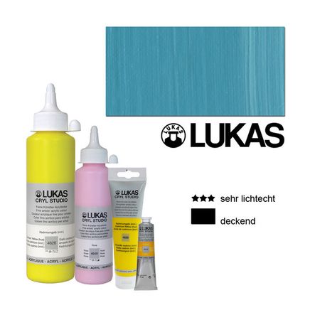 Lukas Studio Akralik Boya Turkuaz 250Ml