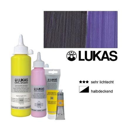 Lukas Studio Akralik Boya Permanent Violet 75Ml