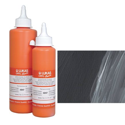 Lukas Liquid Akralik Boya Koyu Siyah 250Ml