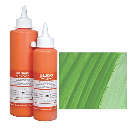 Lukas Liquid Akralik Boya Krom Yeşil-Açık 250Ml