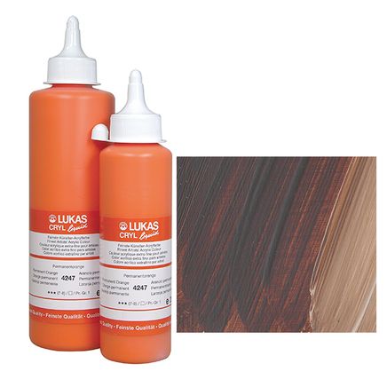 Lukas Liquid Akralik Boya Yanık Umber 250Ml