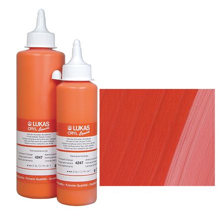 Lukas Liquid Akralik Boya Cadmium Kırmızı-Açık 250Ml
