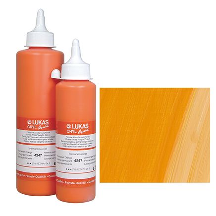 Lukas Liquid Akralik Boya Cad. Sarı-Açık 250Ml