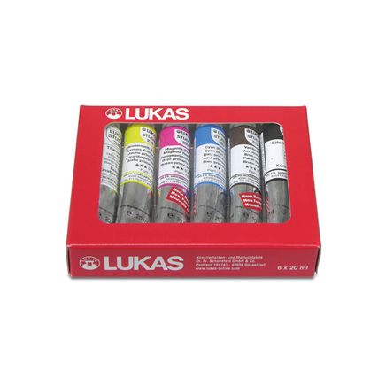 Lukas Studio Yağlıboya Set 12X20Ml+Terebentin+3Fırça