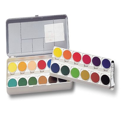 Lukas Opak Sulu Boya 24Disk+1Tüp