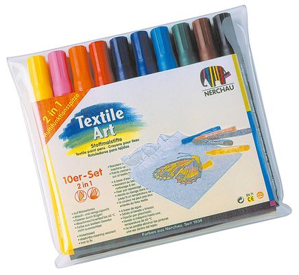 Nerchau Tekstil Kalemi 10 Lu Paket