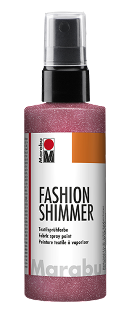Marabu Fashıon-Shımmer 531 100 Ml Red