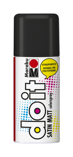 Marabu Do-İt Satin Matt 073 150Ml Black