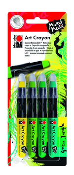 Marabu Sanatsal Mum Boyası Green Jungle Set