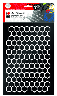 Marabu Sanatsal Şablon Dına4 Honey Comb