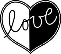 Marabu Şablon (15*15) Love 