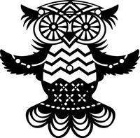 Marabu Şablon Flyıng Owl