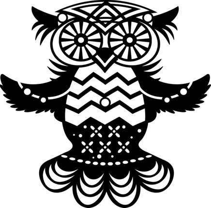 Marabu Şablon Flyıng Owl