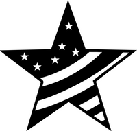 Marabu Şablon  130X30 Yıldız