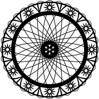 Marabu Şablon 130X30 Çiçek