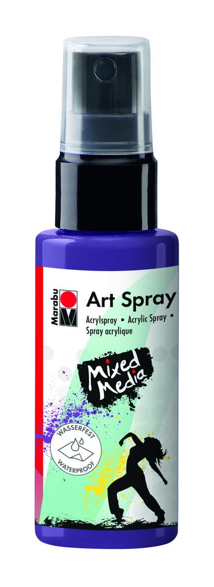 Marabu Art Spray 037 50Ml Plum