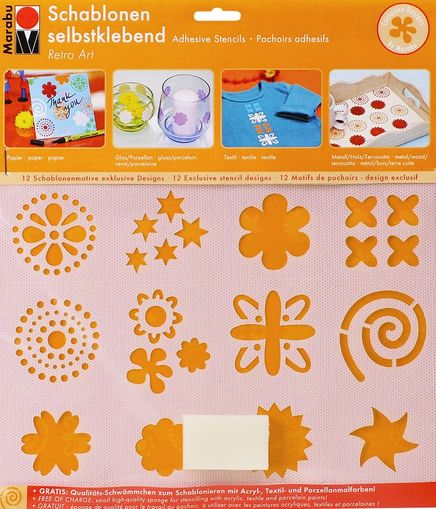 Marabu Şablon A5 Yapışkanlı