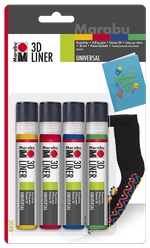 Marabu 3D Liner 4X25Ml