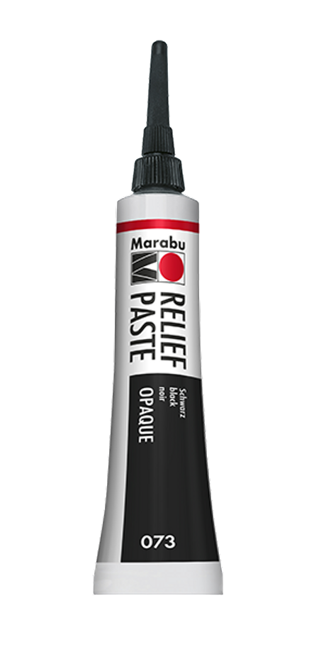 Marabu Relıefpaste 073, 20 Ml Siyah
