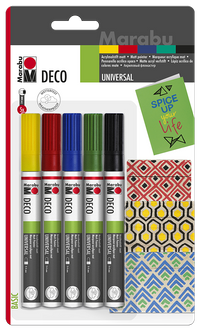 Marabu Fırçasız Akralik Boya Kalemi,3-4 Mm