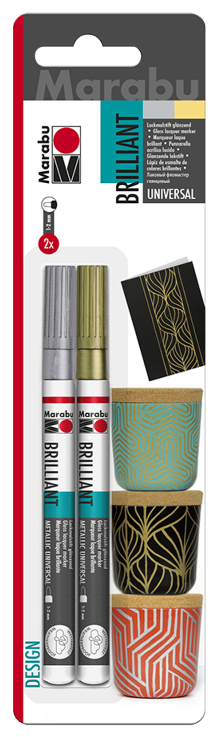 Marabu Parlak Ressam Kalemi 2 Kalem