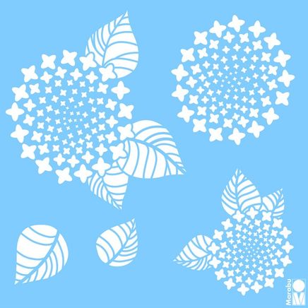 Marabu Ortanca 33X33 Cm Şablon